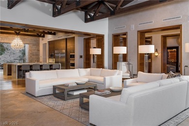 Spectacular home perched high above the city with stunning on Red Rock Country Club in Nevada - for sale on GolfHomes.com, golf home, golf lot