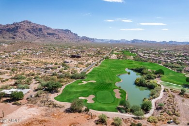 Just WOW!! Fantastic elevated custom homesite in the exclusive on Gold Canyon Golf Resort - Sidewinder in Arizona - for sale on GolfHomes.com, golf home, golf lot