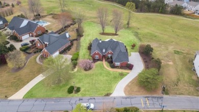 This stunning single-story brick ranch home offers sweeping on Gold Creek Resort in Georgia - for sale on GolfHomes.com, golf home, golf lot