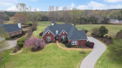This stunning single-story brick ranch home offers sweeping on Gold Creek Resort in Georgia - for sale on GolfHomes.com, golf home, golf lot