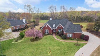 This stunning single-story brick ranch home offers sweeping on Gold Creek Resort in Georgia - for sale on GolfHomes.com, golf home, golf lot