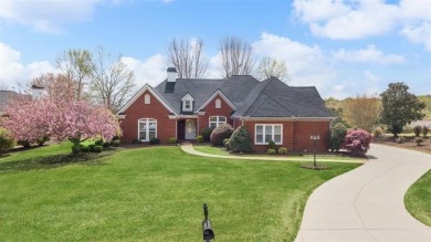 This stunning single-story brick ranch home offers sweeping on Gold Creek Resort in Georgia - for sale on GolfHomes.com, golf home, golf lot
