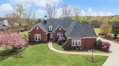 This stunning single-story brick ranch home offers sweeping on Gold Creek Resort in Georgia - for sale on GolfHomes.com, golf home, golf lot