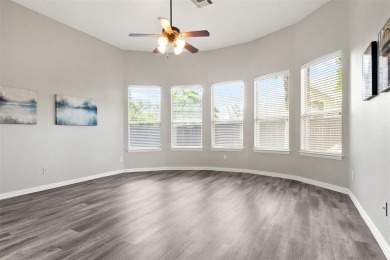 Refined one story residence in prestigious Lantana, showcasing a on Lantana Golf Club in Texas - for sale on GolfHomes.com, golf home, golf lot