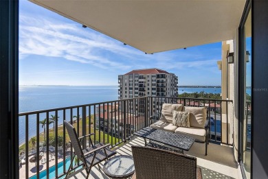 Yes, that really is the view from this unit! Balmy bay breezes on Isla Del Sol Yacht and Country Club in Florida - for sale on GolfHomes.com, golf home, golf lot