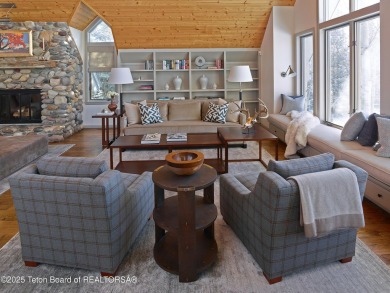 This unequaled Teton Pines Cluster unit was completely remodeled on Teton Pines Golf Club in Wyoming - for sale on GolfHomes.com, golf home, golf lot