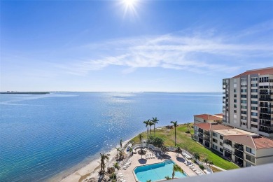 Yes, that really is the view from this unit! Balmy bay breezes on Isla Del Sol Yacht and Country Club in Florida - for sale on GolfHomes.com, golf home, golf lot