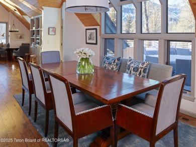 This unequaled Teton Pines Cluster unit was completely remodeled on Teton Pines Golf Club in Wyoming - for sale on GolfHomes.com, golf home, golf lot