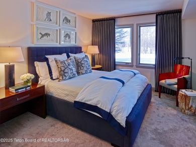 This unequaled Teton Pines Cluster unit was completely remodeled on Teton Pines Golf Club in Wyoming - for sale on GolfHomes.com, golf home, golf lot