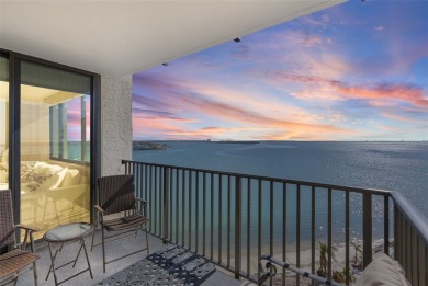 Yes, that really is the view from this unit! Balmy bay breezes on Isla Del Sol Yacht and Country Club in Florida - for sale on GolfHomes.com, golf home, golf lot