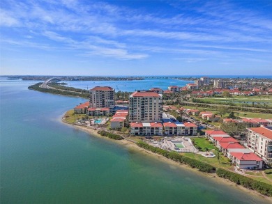 Yes, that really is the view from this unit! Balmy bay breezes on Isla Del Sol Yacht and Country Club in Florida - for sale on GolfHomes.com, golf home, golf lot