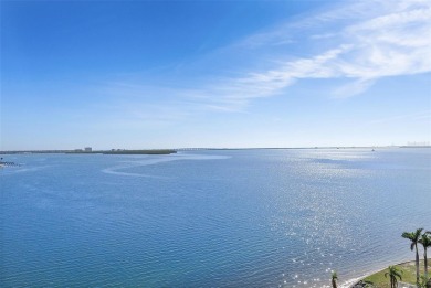 Yes, that really is the view from this unit! Balmy bay breezes on Isla Del Sol Yacht and Country Club in Florida - for sale on GolfHomes.com, golf home, golf lot