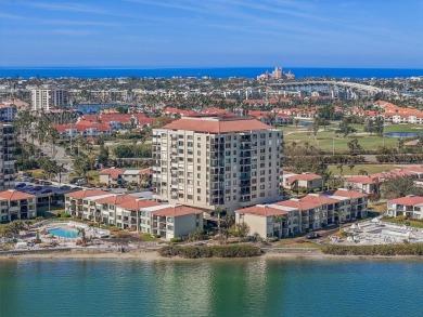 Yes, that really is the view from this unit! Balmy bay breezes on Isla Del Sol Yacht and Country Club in Florida - for sale on GolfHomes.com, golf home, golf lot