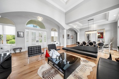 NEWLY BUILT IN 2017, this exceptional custom estate home sits on on Delaire Golf and Country Club in Florida - for sale on GolfHomes.com, golf home, golf lot