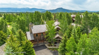 Designed by JLF & Associates & built Big D Construction, this 3 on Shooting Star of Jackson Hole in Wyoming - for sale on GolfHomes.com, golf home, golf lot