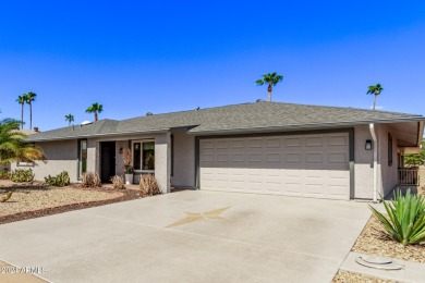 This beautiful home overlooks the 14th  Green on Pebblebrook on Stardust Golf Course in Arizona - for sale on GolfHomes.com, golf home, golf lot