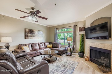 Discover this beautifully updated end-unit retreat in the highly on Sanctuary Golf Course At WestWorld in Arizona - for sale on GolfHomes.com, golf home, golf lot