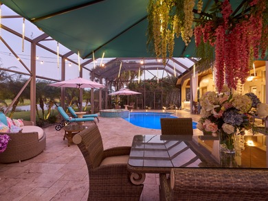 FULL HOUSE ACCORDION SHUTTERS, WHOLE HOUSE GENERATOR & NEWER on Ironhorse Country Club in Florida - for sale on GolfHomes.com, golf home, golf lot