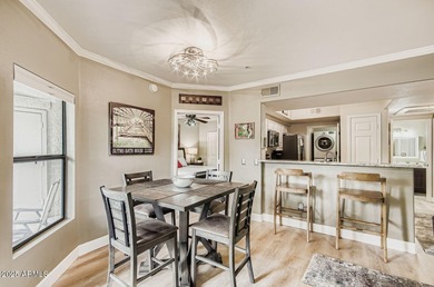 Discover this beautifully updated end-unit retreat in the highly on Sanctuary Golf Course At WestWorld in Arizona - for sale on GolfHomes.com, golf home, golf lot