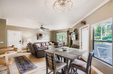 Discover this beautifully updated end-unit retreat in the highly on Sanctuary Golf Course At WestWorld in Arizona - for sale on GolfHomes.com, golf home, golf lot