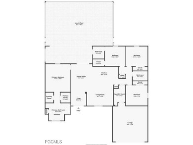 Beautiful 4-Bedroom Pool Home in Desirable Burnt Store Area on Palmetto-Pine Country Club in Florida - for sale on GolfHomes.com, golf home, golf lot
