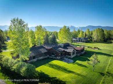 Located in the sought-after Jackson Hole Golf & Tennis community on Jackson Hole Golf and Tennis Club in Wyoming - for sale on GolfHomes.com, golf home, golf lot