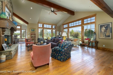 Located in the sought-after Jackson Hole Golf & Tennis community on Jackson Hole Golf and Tennis Club in Wyoming - for sale on GolfHomes.com, golf home, golf lot