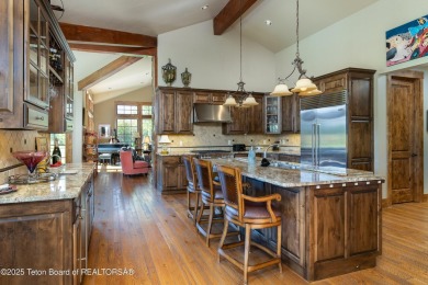 Located in the sought-after Jackson Hole Golf & Tennis community on Jackson Hole Golf and Tennis Club in Wyoming - for sale on GolfHomes.com, golf home, golf lot