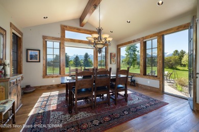 Located in the sought-after Jackson Hole Golf & Tennis community on Jackson Hole Golf and Tennis Club in Wyoming - for sale on GolfHomes.com, golf home, golf lot
