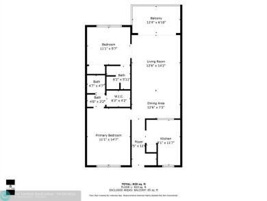 Beautiful condo in Pine Island Ridge's Poinciana community with on Pine Island Ridge Country Club in Florida - for sale on GolfHomes.com, golf home, golf lot
