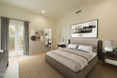 Nestled in a quiet cul-de-sac with sweeping mountain views from on Desert Highlands Golf Club in Arizona - for sale on GolfHomes.com, golf home, golf lot