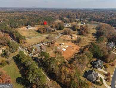 This charming 5.48-acre interior estate lot is situated in the on Trophy Club of Atlanta in Georgia - for sale on GolfHomes.com, golf home, golf lot