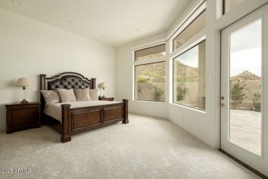Nestled in a quiet cul-de-sac with sweeping mountain views from on Desert Highlands Golf Club in Arizona - for sale on GolfHomes.com, golf home, golf lot