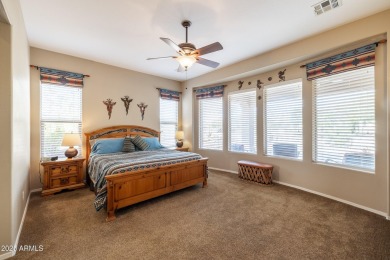 Snuggled at the end of a quiet cul-de-sac w/ UNOBSTRUCTED on Trilogy Golf Club At Vistancia in Arizona - for sale on GolfHomes.com, golf home, golf lot