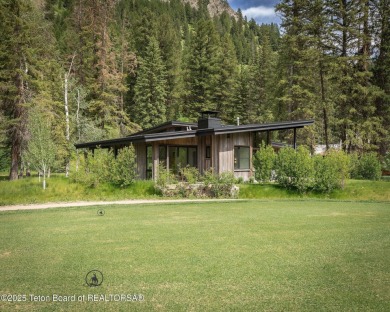 Nestled against the Bridger-Teton National Forest, 15415 Tall on Snake River Sporting Club in Wyoming - for sale on GolfHomes.com, golf home, golf lot