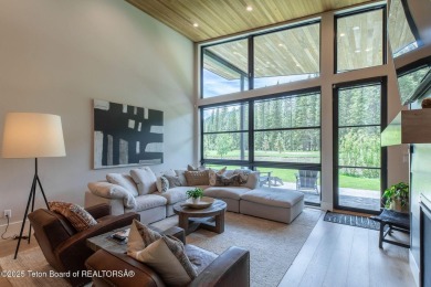 Nestled against the Bridger-Teton National Forest, 15415 Tall on Snake River Sporting Club in Wyoming - for sale on GolfHomes.com, golf home, golf lot