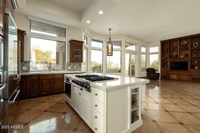 Nestled in a quiet cul-de-sac with sweeping mountain views from on Desert Highlands Golf Club in Arizona - for sale on GolfHomes.com, golf home, golf lot