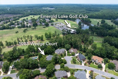 Just listed in Emerald Lake, one of Charlotte's premier golf on Emerald Lake Golf Club in North Carolina - for sale on GolfHomes.com, golf home, golf lot