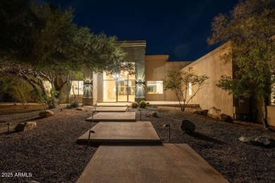 Nestled in a quiet cul-de-sac with sweeping mountain views from on Desert Highlands Golf Club in Arizona - for sale on GolfHomes.com, golf home, golf lot