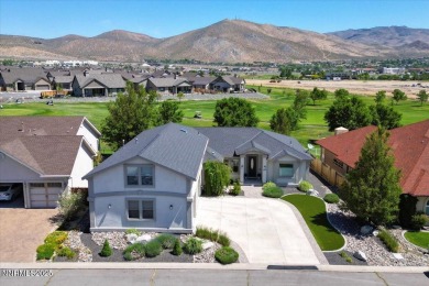 Located on the 12th Fairway, this beautifully-maintained custom on Silver Oak Golf Course in Nevada - for sale on GolfHomes.com, golf home, golf lot