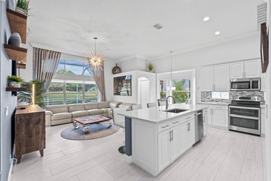 LAKEFRONT, GOLF COURSE, POOL HOME in one of Palm Beach County's on Winston Trails Golf Course in Florida - for sale on GolfHomes.com, golf home, golf lot