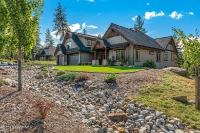 SPECTACULAR AND PRIVATE RETREAT SETTING AMONGST THE TREES IN on Hayden Lake Country Club in Idaho - for sale on GolfHomes.com, golf home, golf lot