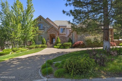 Nestled in the heart of Montreux, this exquisite custom home has on Montreux Golf and Country Club in Nevada - for sale on GolfHomes.com, golf home, golf lot