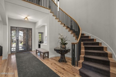Nestled in the heart of Montreux, this exquisite custom home has on Montreux Golf and Country Club in Nevada - for sale on GolfHomes.com, golf home, golf lot