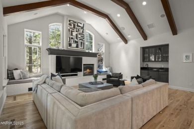 Nestled in the heart of Montreux, this exquisite custom home has on Montreux Golf and Country Club in Nevada - for sale on GolfHomes.com, golf home, golf lot