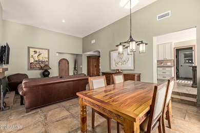 Fully furnished 2 beds, 2 baths, 2 car garage, fireplace on Rio Verde Country Club - Quail Run in Arizona - for sale on GolfHomes.com, golf home, golf lot