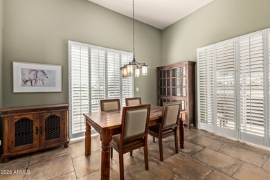 Fully furnished 2 beds, 2 baths, 2 car garage, fireplace on Rio Verde Country Club - Quail Run in Arizona - for sale on GolfHomes.com, golf home, golf lot