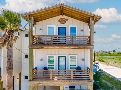 This stunning turnkey beach house is your ideal sunset retreat! on Palmilla Beach Golf Club in Texas - for sale on GolfHomes.com, golf home, golf lot