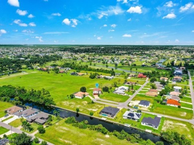 Golf course views & over 3,400 sq ft! Set on an oversized on Burnt Store Golf Club in Florida - for sale on GolfHomes.com, golf home, golf lot