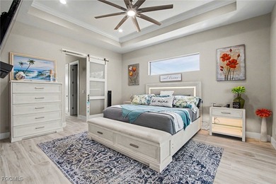 Welcome to your dream oasis! This stunning 3-bedroom, plus den on Palmetto-Pine Country Club in Florida - for sale on GolfHomes.com, golf home, golf lot